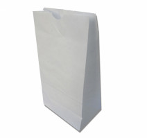 Пакет бумажный 110х30х150 мм белый Ж40гр (2500 шт.)