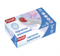 Перчатки виниловые неопудренные 100шт/упак S