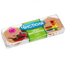 Губки для посуды ЧИСТЮЛЯ БИСКВИТ 3шт 1/50