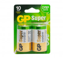 Батарейка GP LR20 BL2 2шт/упак