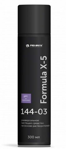 Formula X-5 универсальное чистящее средство против скотч-клей и маркера, 0.3 (аэро)
