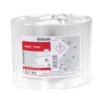 Ecolab Apex Power концентрированное хлорсодержащее твердое моющее средство для посудомоечных машин для мягкой воды