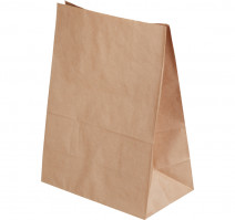Пакет бумажный 220х120х290мм, крафт (600 шт.)