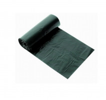 Пакет мусорный 180л ПВД 40мкм черный (10 шт/рул)