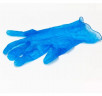 Перчатки виниловые неопудренные 100шт/упак L голубые