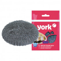 Мочалка из стали YORK MEGA 40г 1/80