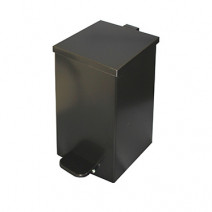 Урна с педалью черная, 709А