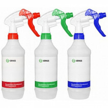 Бутылка с профессиональным триггером зеленая GRASS