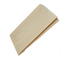 Пакет с плоским дном 90x40x205мм ВПМ 40г бежевая (1600 шт.)