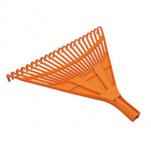 Грабли 24 зуба веерные пластмассовые 610*540мм ПОЛИПЛАСТ , без черенка 1/1