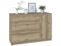 Комод Сокол Т-3Р Дуб Делано