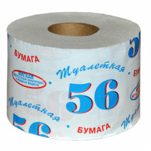 Туалетная бумага серая НОВАЯ ЛИНИЯ 56 1сл, 56м, 1шт 1/30