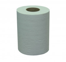 Полотенце бумажное 1сл 120 центральная вытяжка белое на втулке (12 шт.)