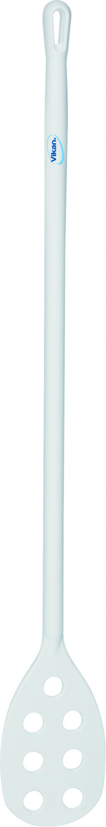 Весло-мешалка перфорированная, Ø31 мм, 1200 мм, белый цвет