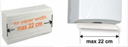 Диспенсер для бумажных полотенец, Vialli Z сложения белый K2