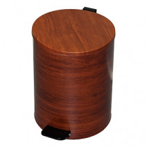 Урна с педалью бук, вишня, 637А