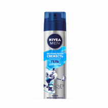 Гель для бритья ЗАРЯД СВЕЖЕСТИ NIVEA FOR MEN 200мл